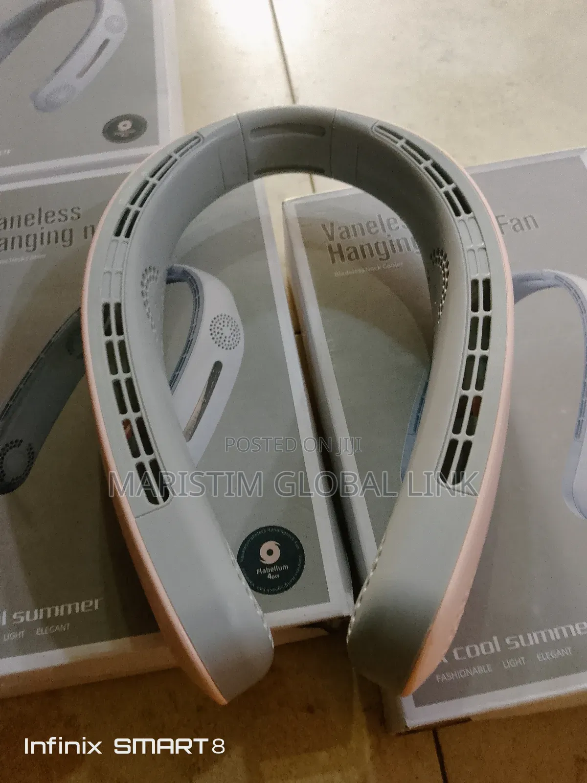 Quality Hanging Neck Fan (Wireless)