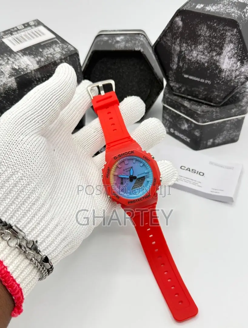 Gshock Unisex Watches Available in Beautiful Colors