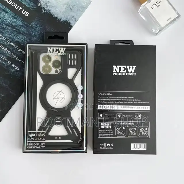360 Full Cover Magnetic Adsorption Metal iPhone 14 to 16 Pro Max