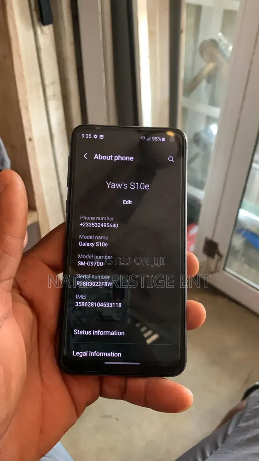 Samsung Galaxy S10e 128 GB Black