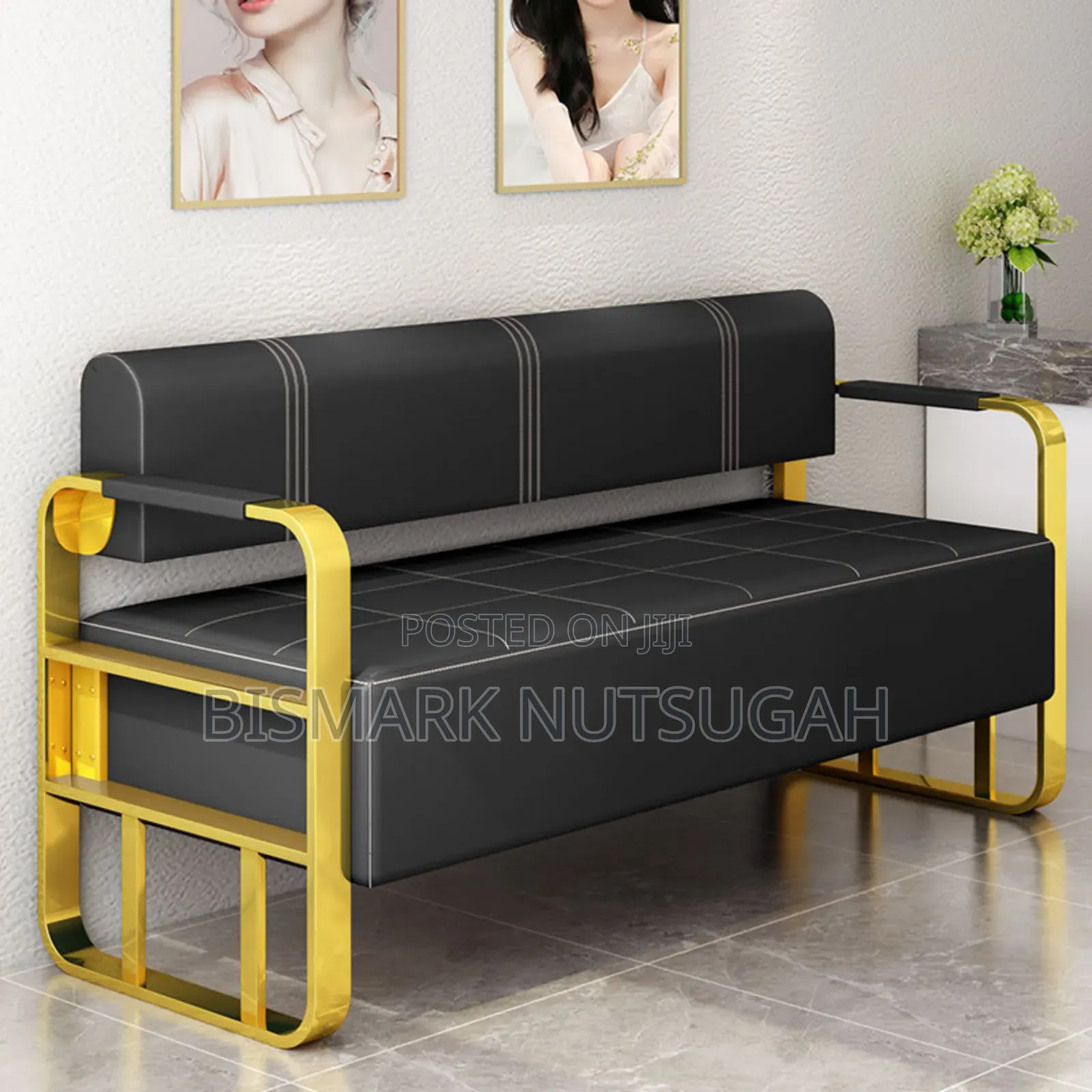 Salon Barbering Waiting Chair