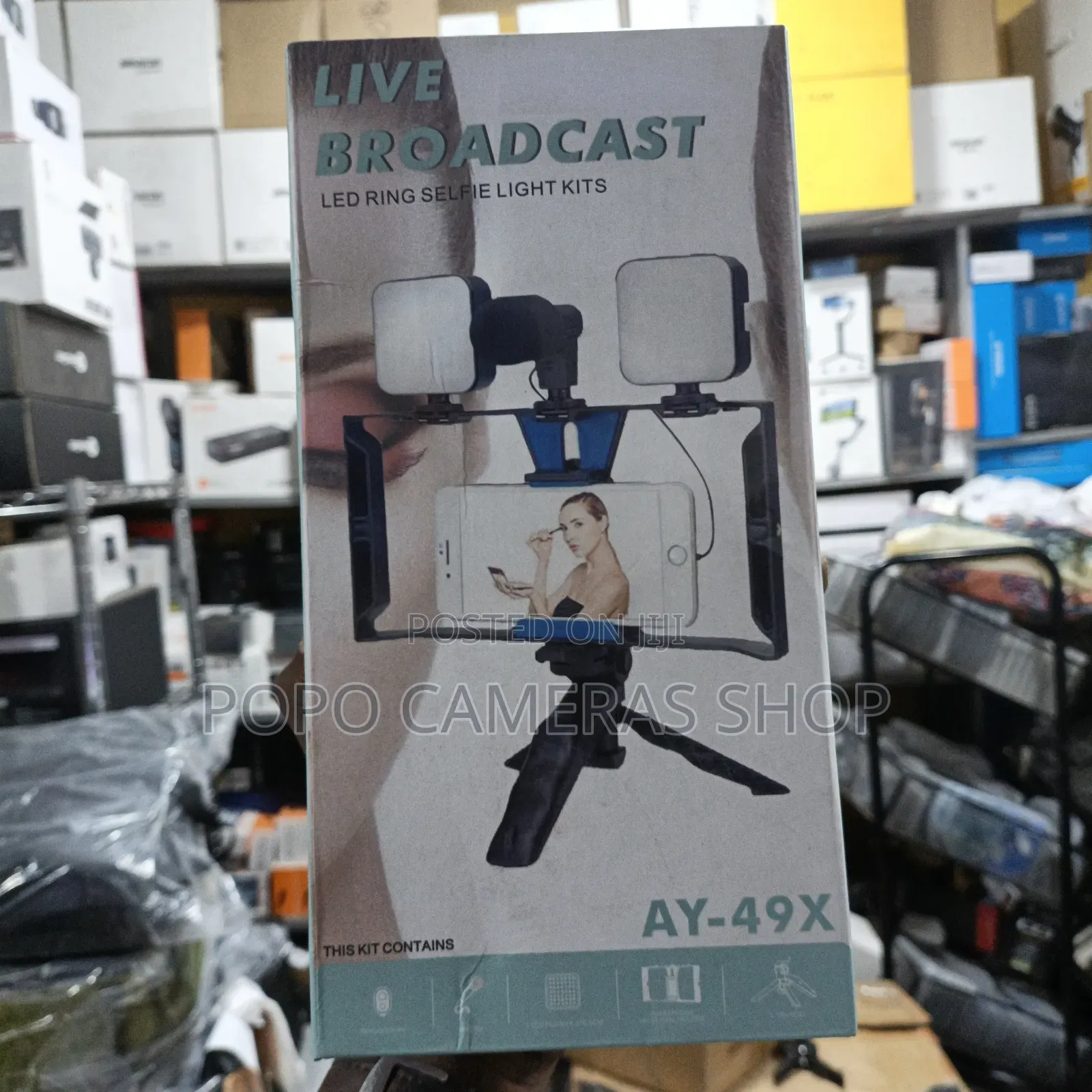 Ay - 49x Live Broadcast Led Ring Selfie Light Kits