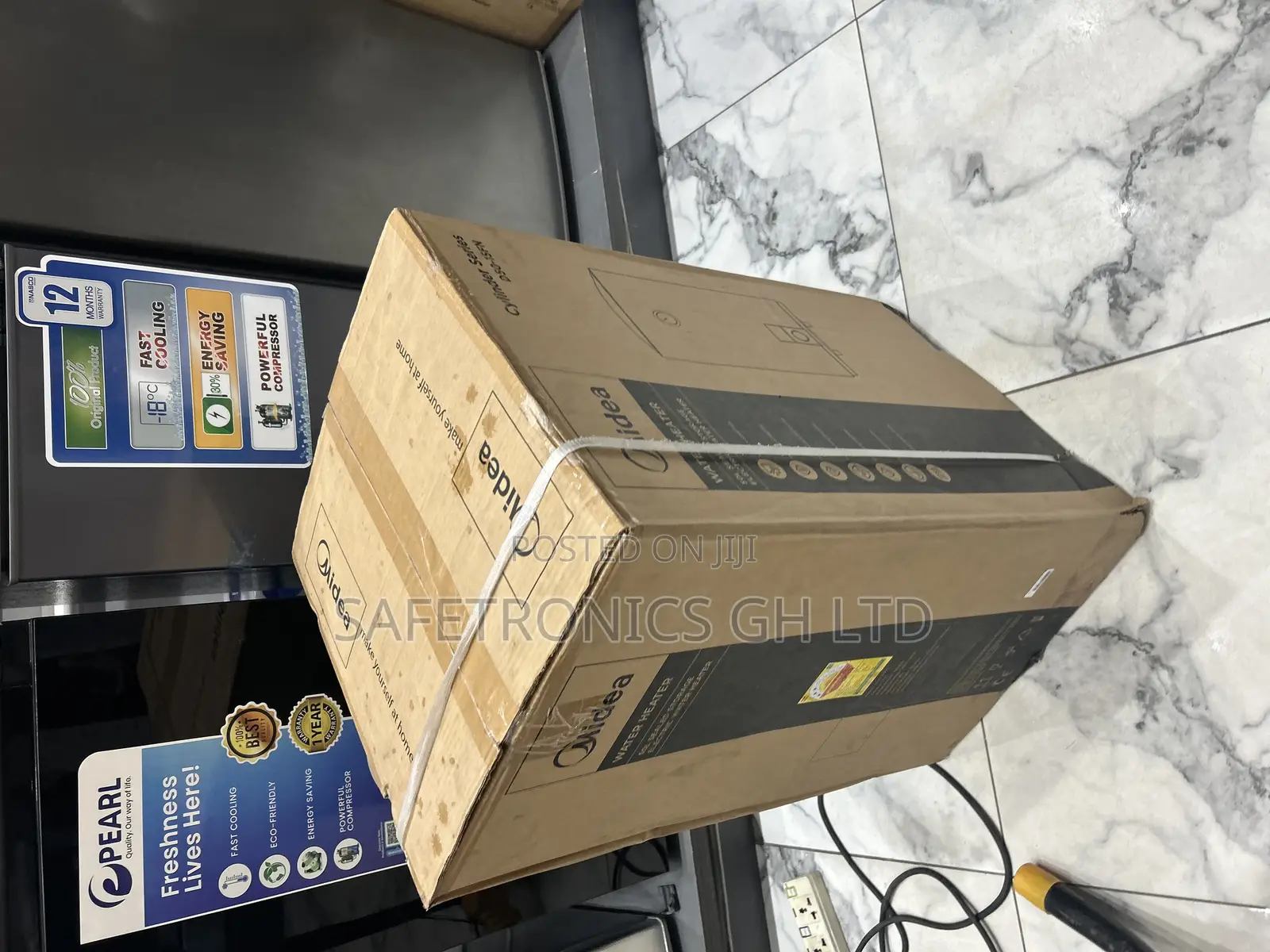 Kindly Order 50l New White/Grey Electric Midea Water Heater