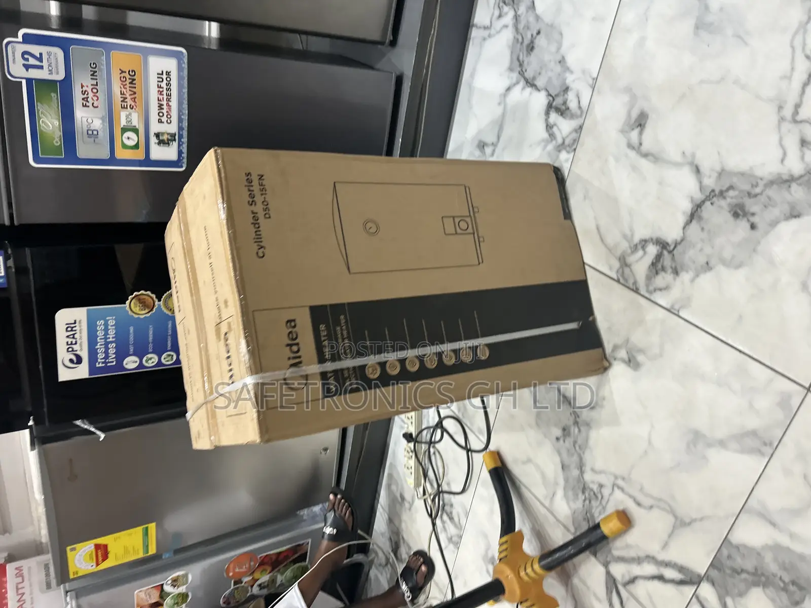 Order Best White/Grey Midea New Electric 50liters Water Heater