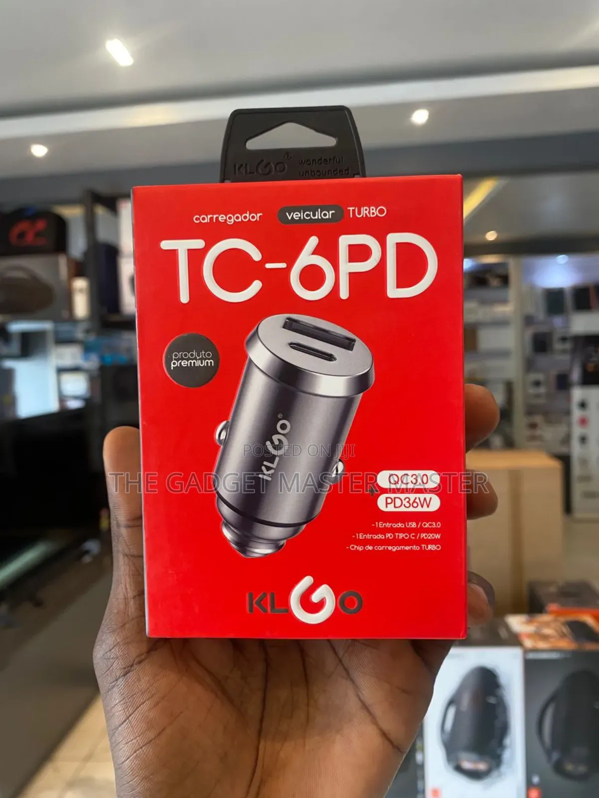 Klgo Tc-6pd Qc3.0 Pd36w Car Charger