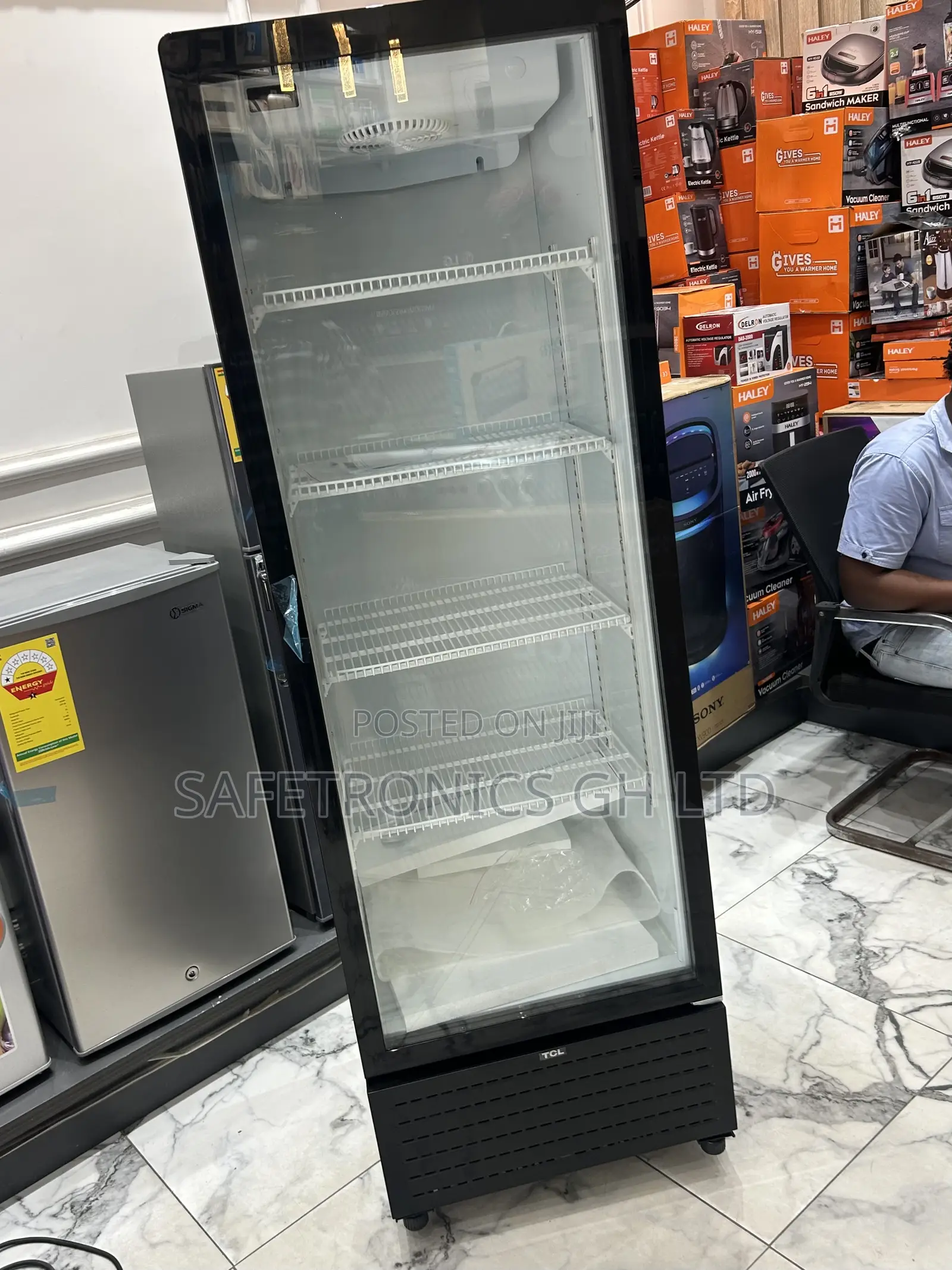 Durable Best Black Display TCL Singledoor F305scb Fridge