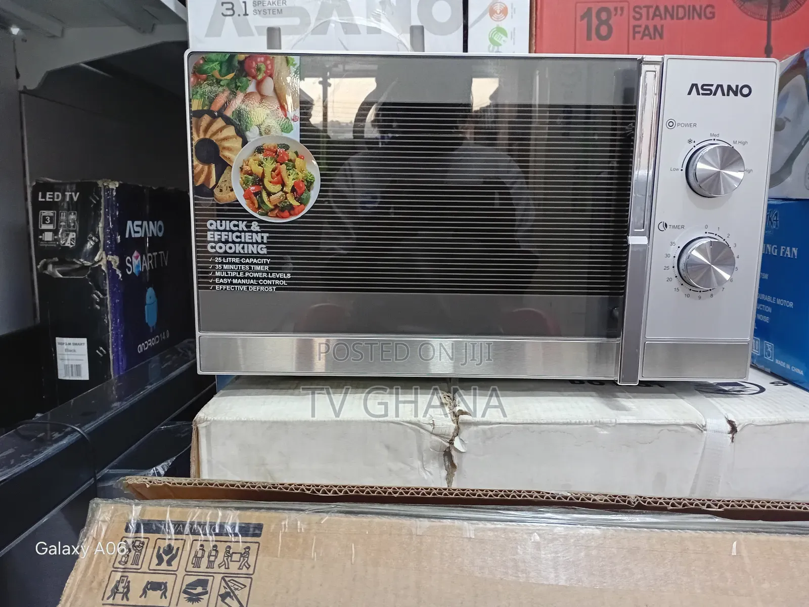 **Brand New 25 Liters Microwave – Perfect Kitchen Assistant**