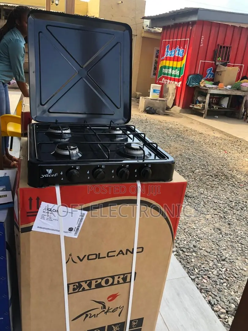 High-Performance 4 Burner Tabletop Gas Cooker Durable Efficient!