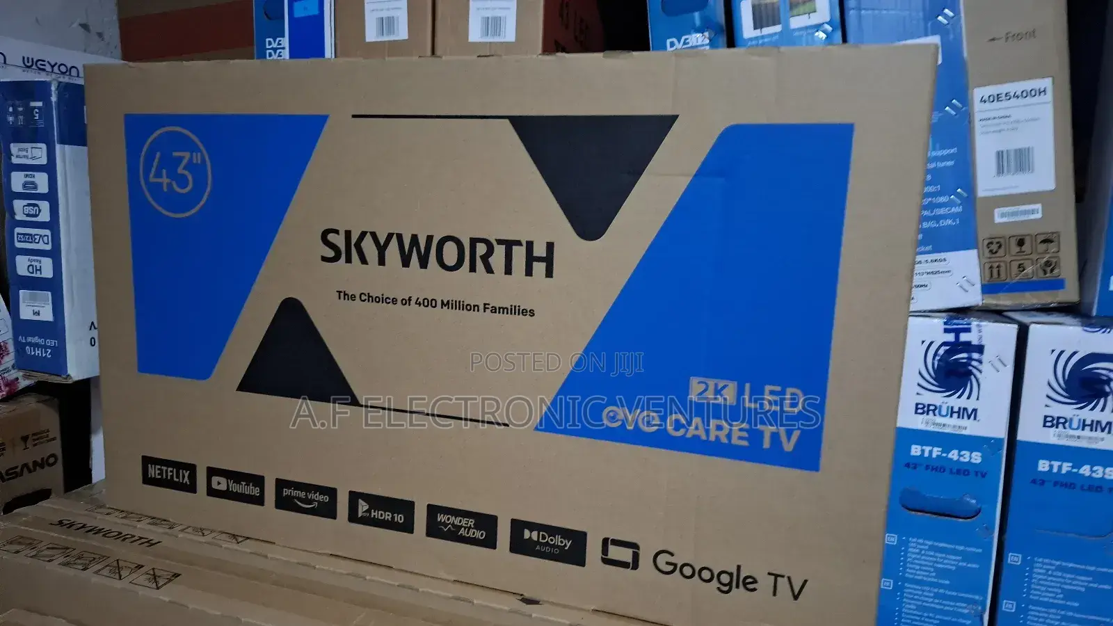 Skyworth 43-Inch Smart Google Tv
