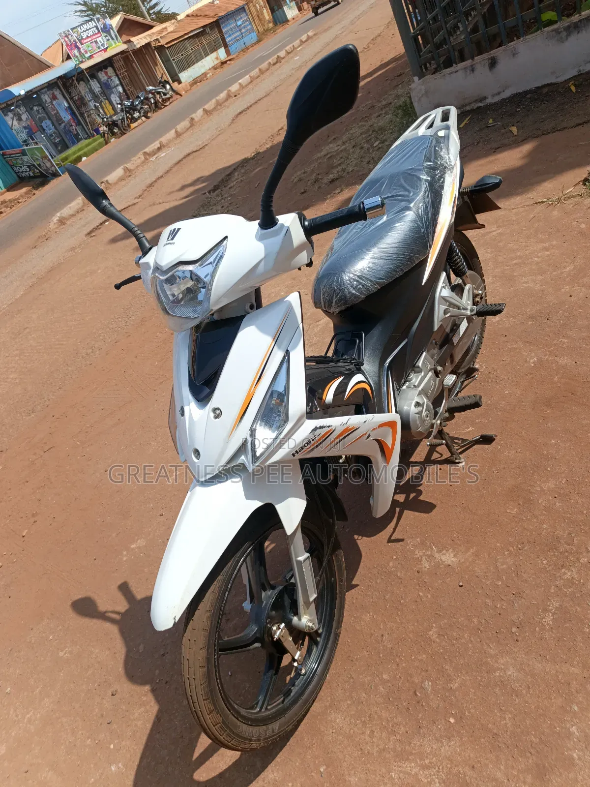 Haojue HJ110-5 2023 White