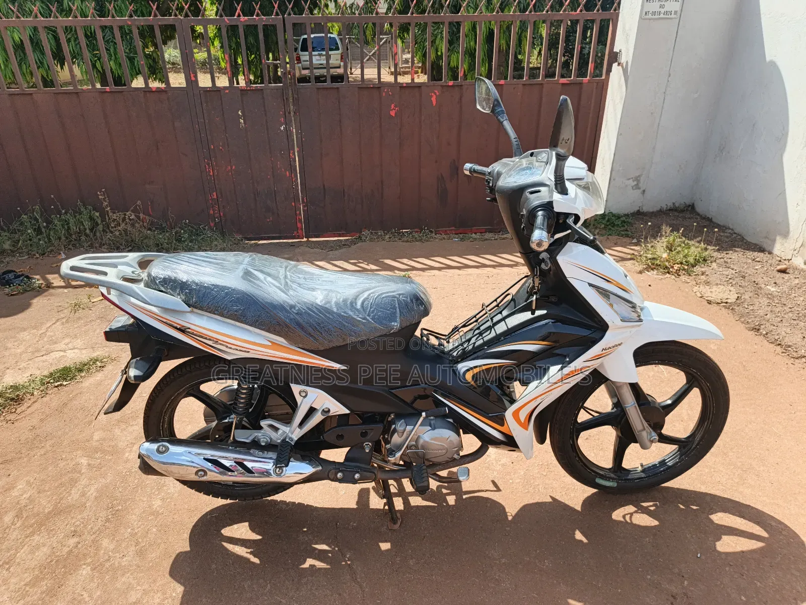 Haojue HJ110-5 2023 White