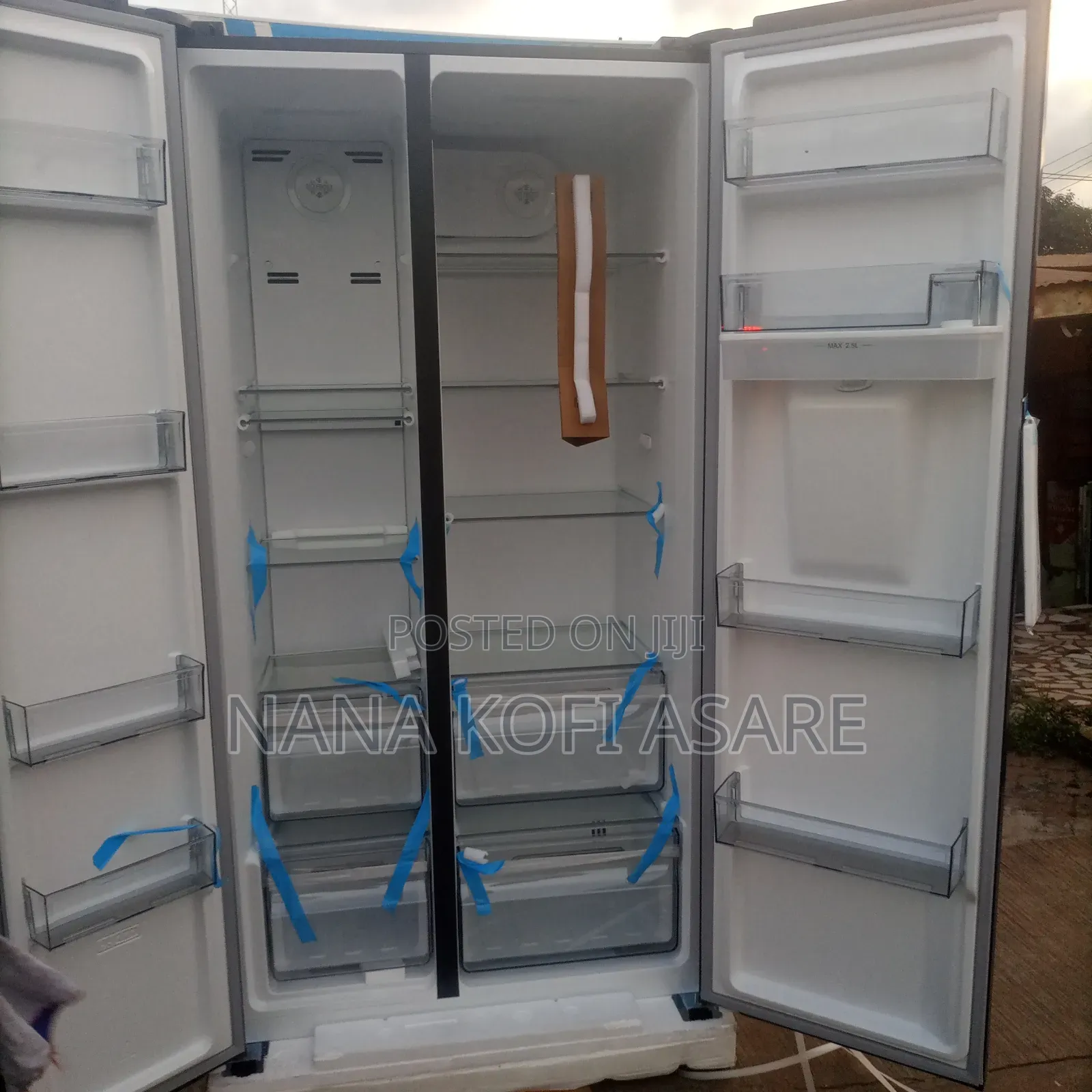 Innova 550litres Side by Side With Dispenser