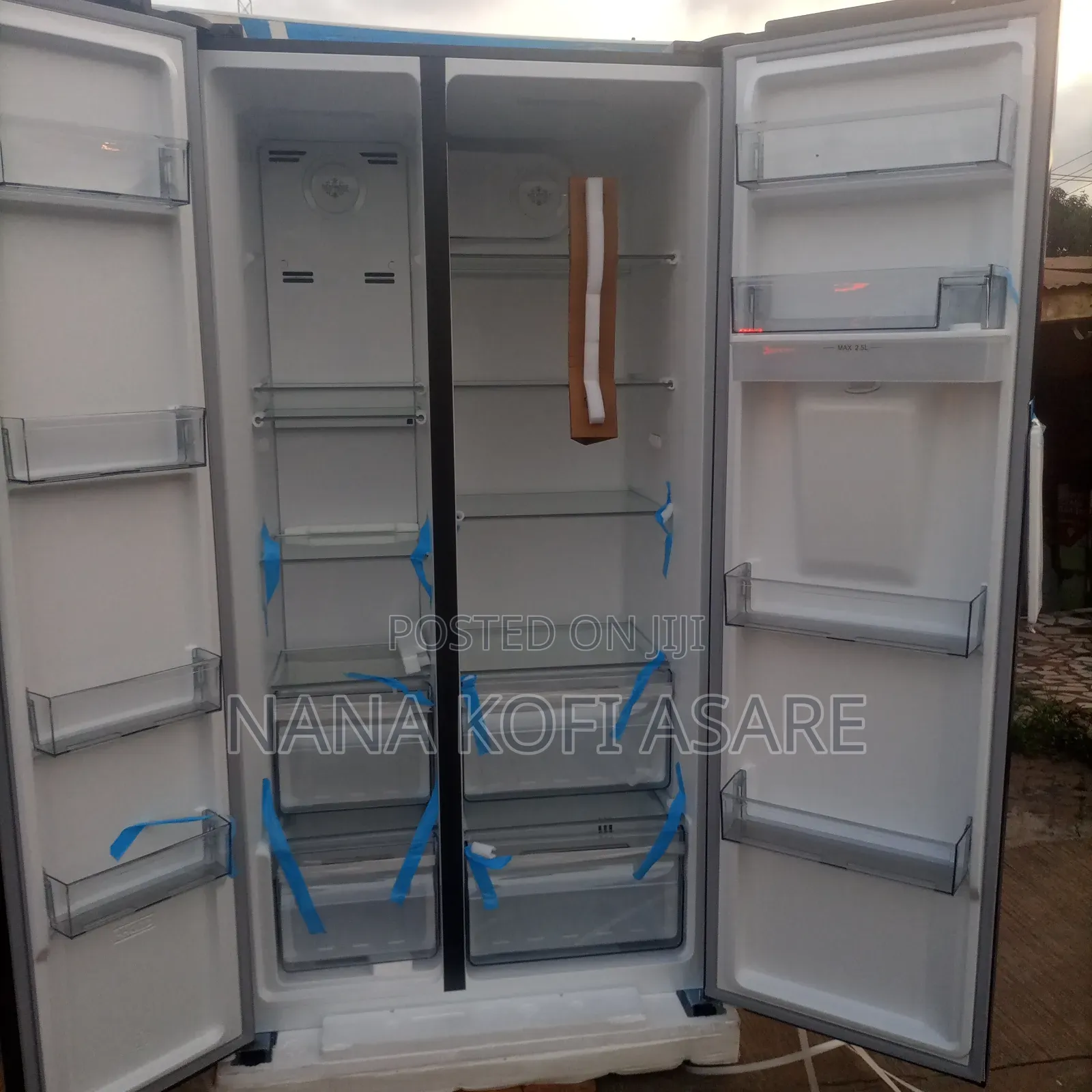 Innova 550litres Side by Side With Dispenser