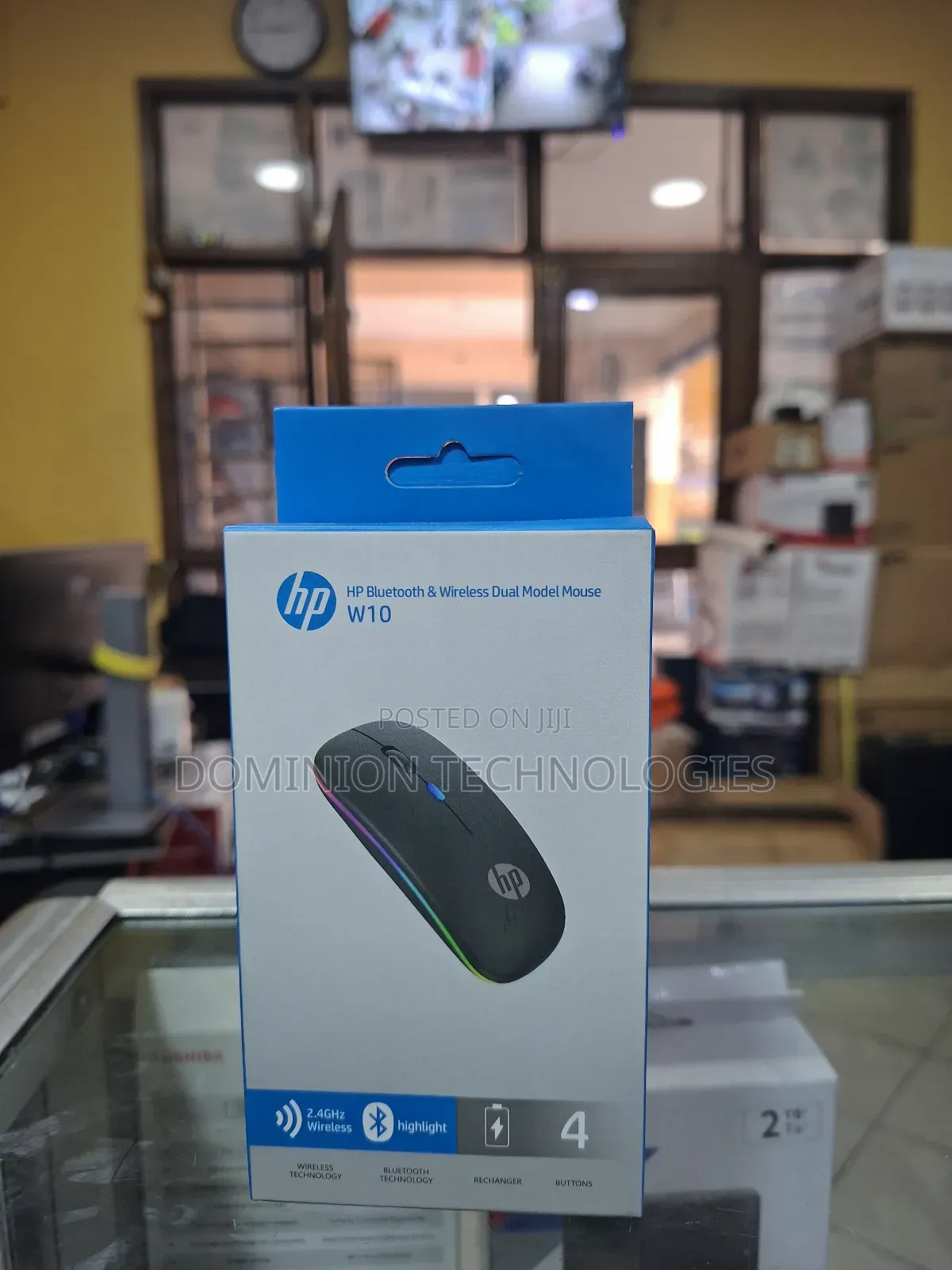 Hp Bluetooth Wireless Dual Model Mouse W10