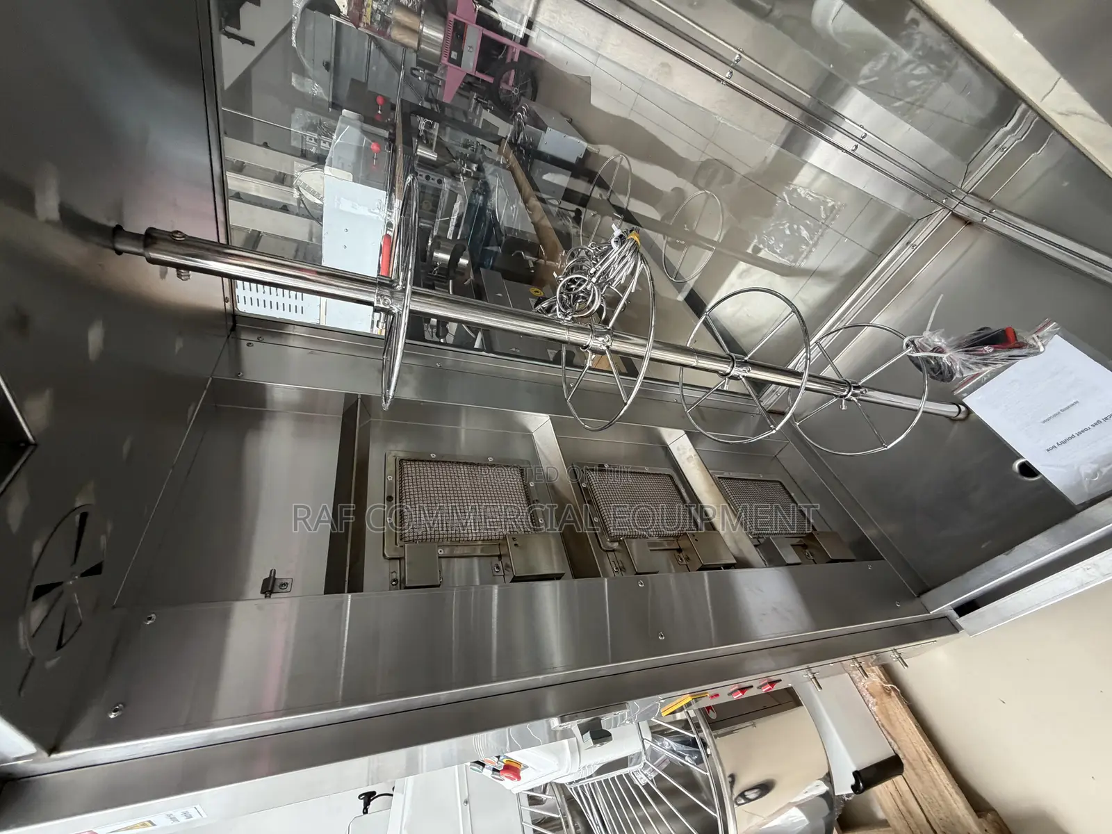 Commercial Chicken Rotisserie Gas 12-16 Chickens