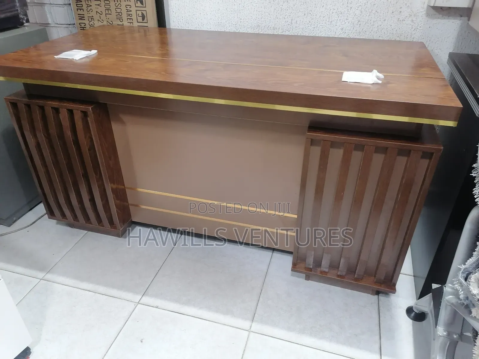 Beautiful Gold Brown Table