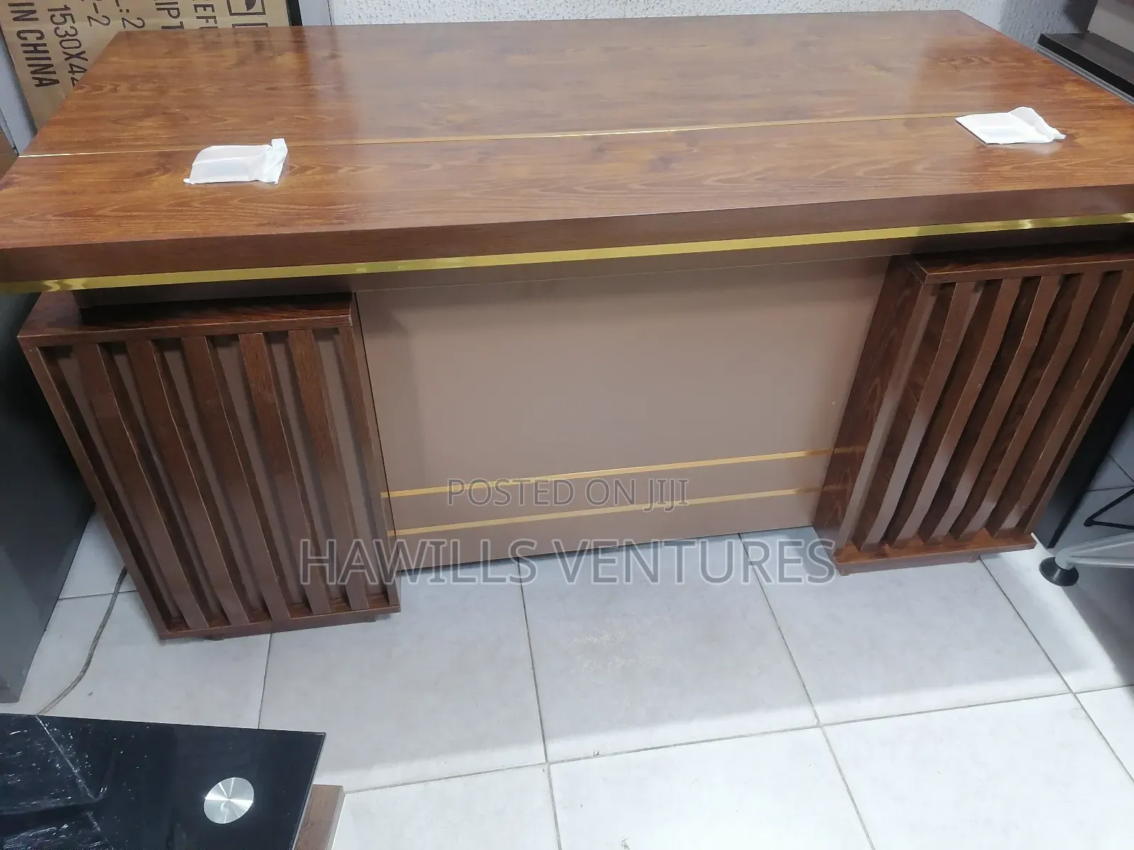 Beautiful Gold Brown Table