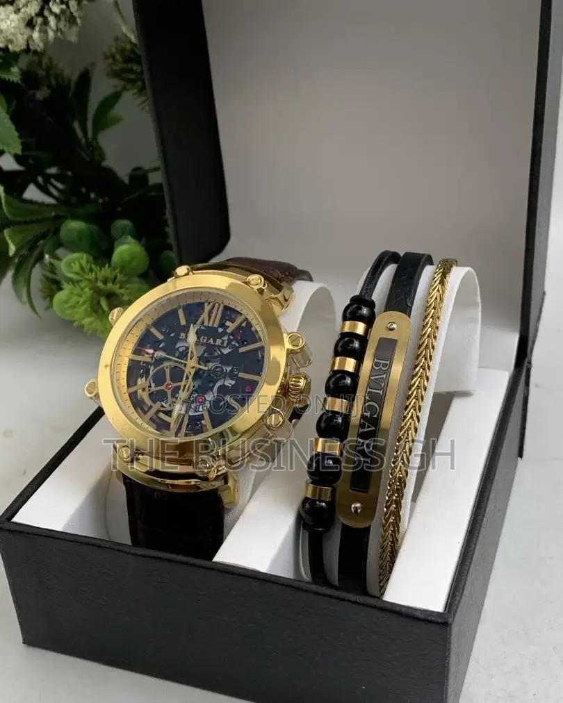 Bvlgari Watch With Bracelet for Men