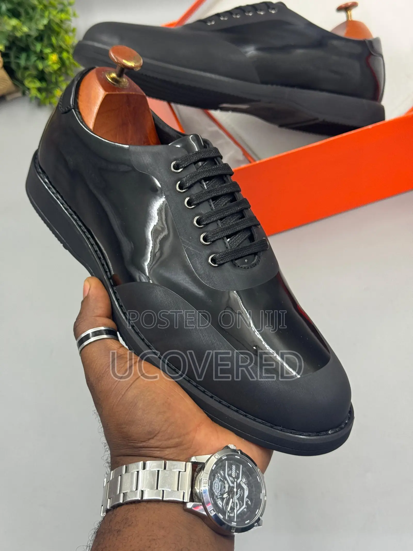 Berluti Men’S Mirror Laced Sneakers