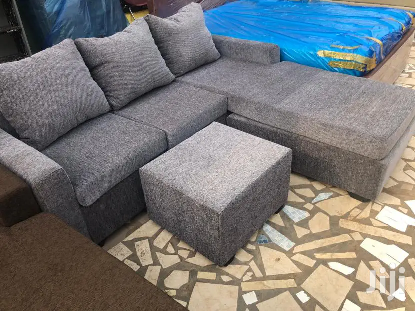 Gray Colored Lshaped Sofa❤🖤. Free Delivery