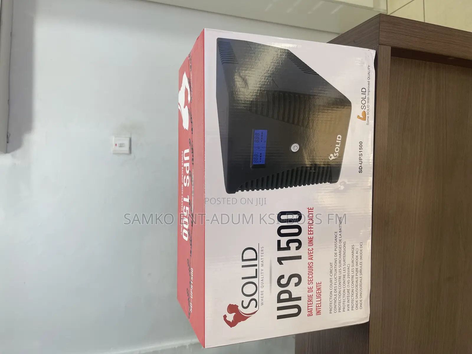 Solid Ups 1500va Intelligent Uninterruptible Power Supply