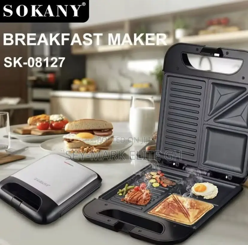 Sokany Multifunction Breakfast Maker /Grill Maker