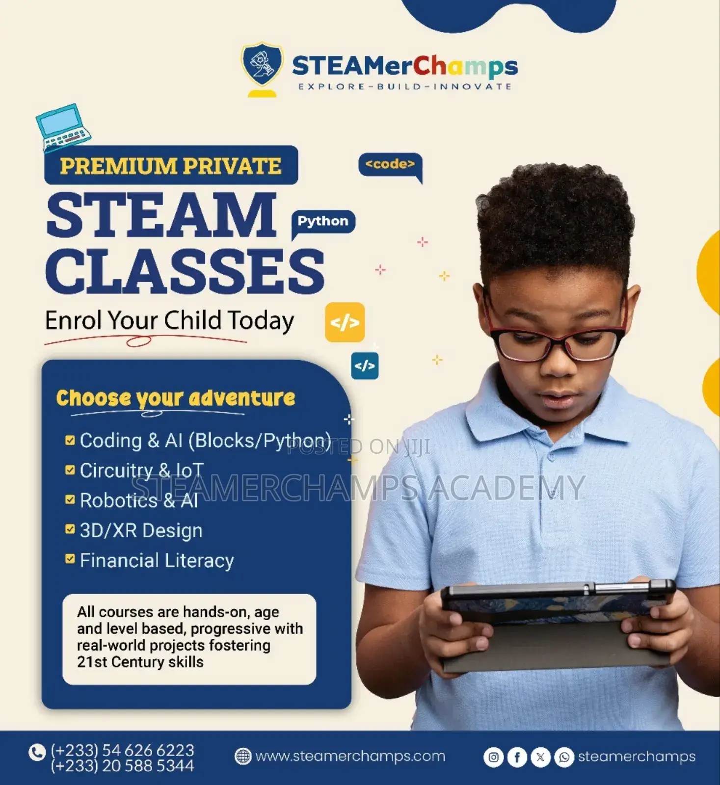 Premium Private Steam Classes