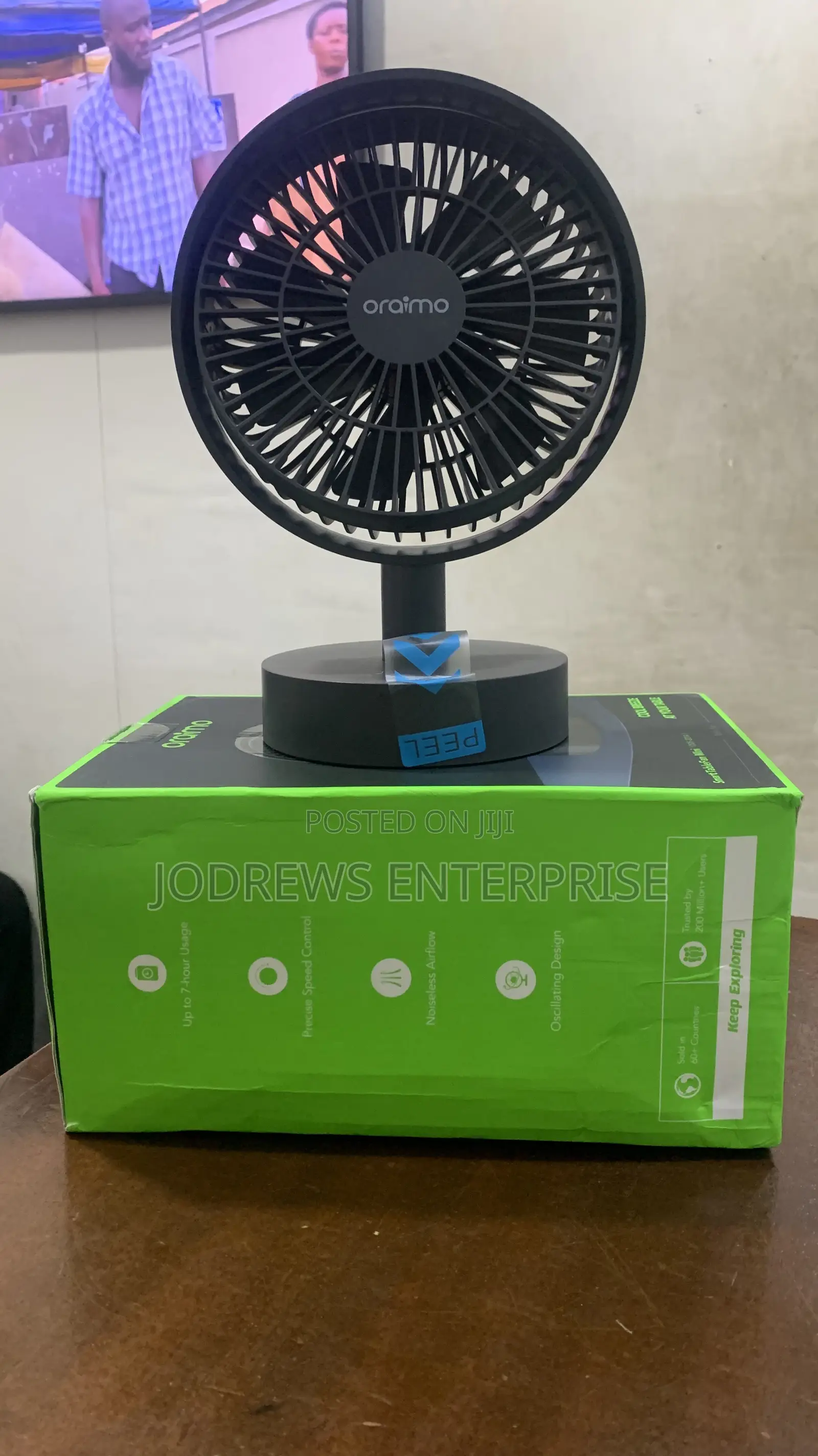 Oraimo Smart Table Fan 5w Table Fan