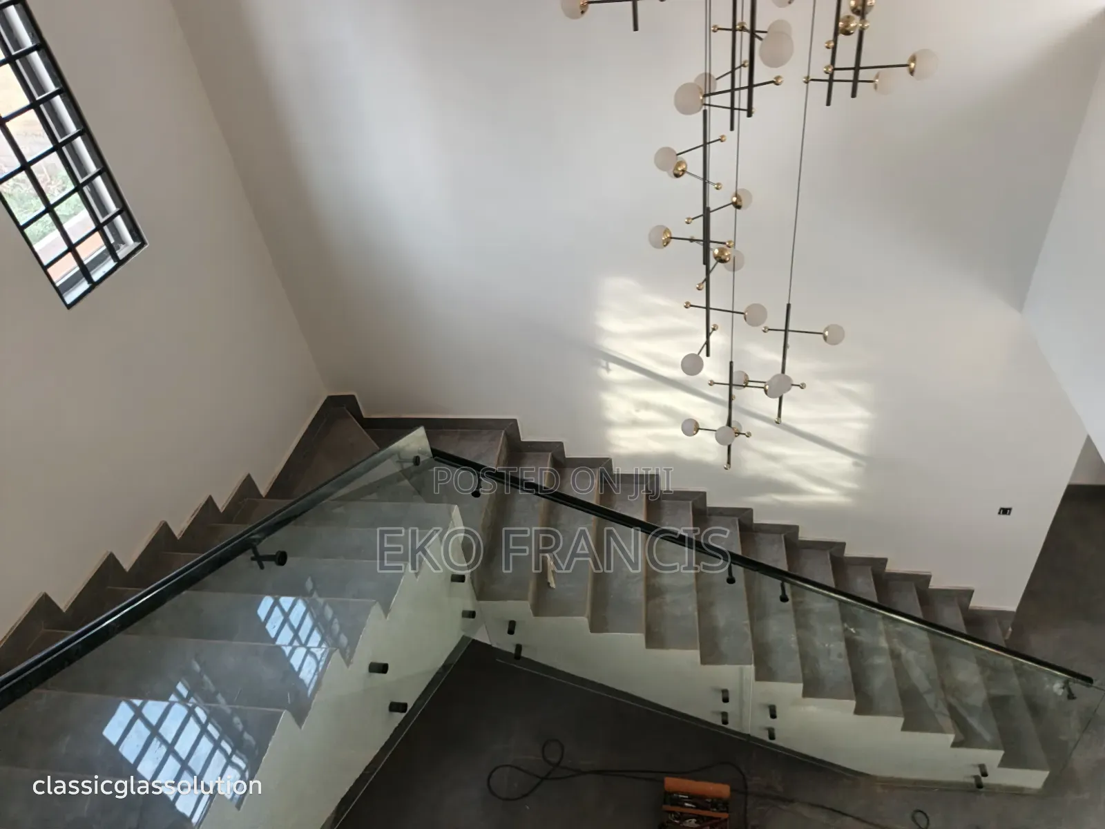 Staircase Glass Work C.G.S