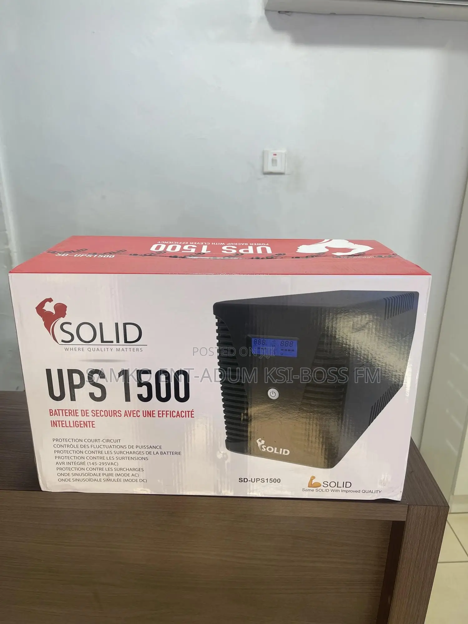 Solid Ups 1500va Intelligent Uninterruptible Power Supply
