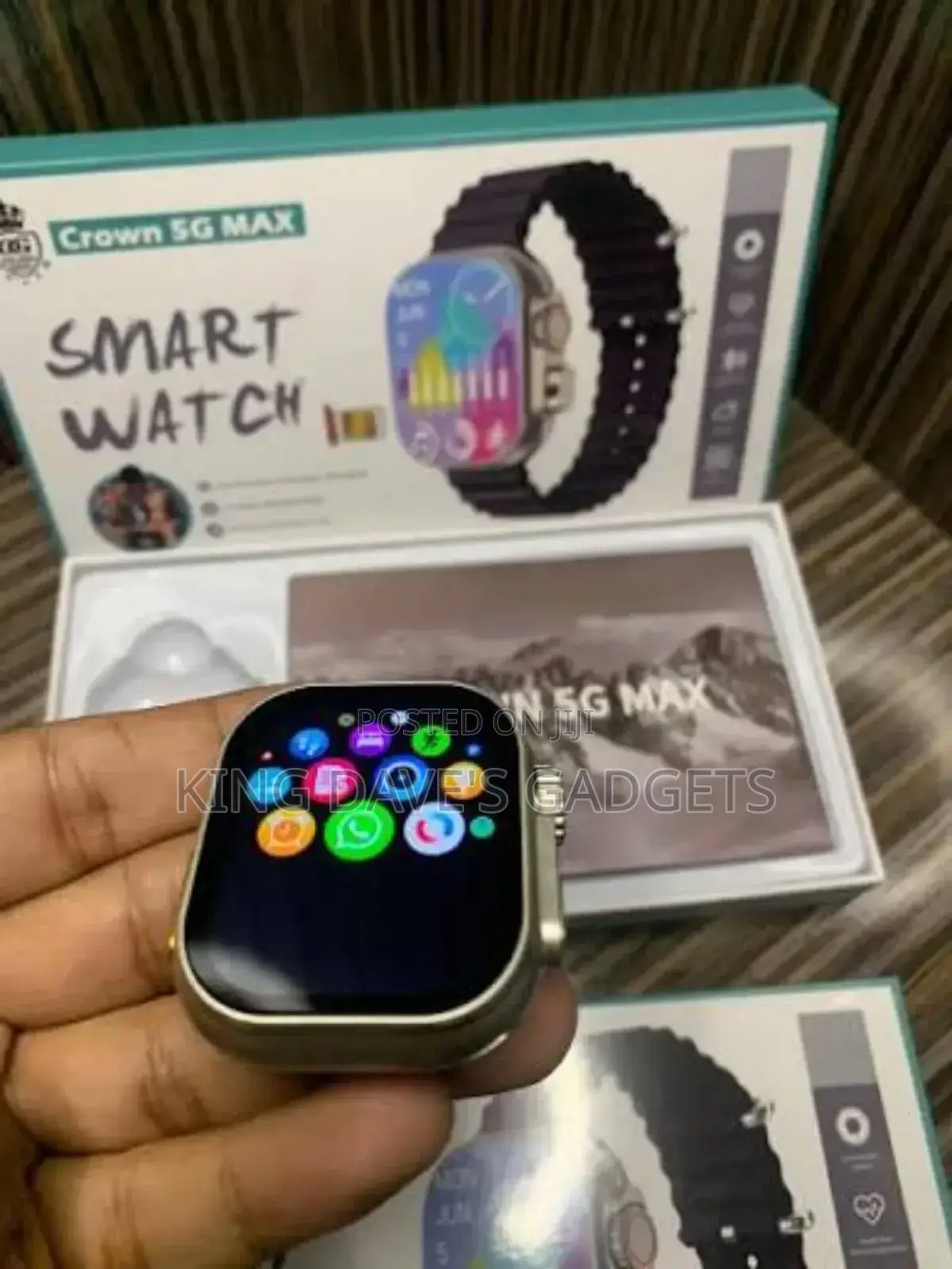 Crown 5g Max Smart Watch With Sim Slot