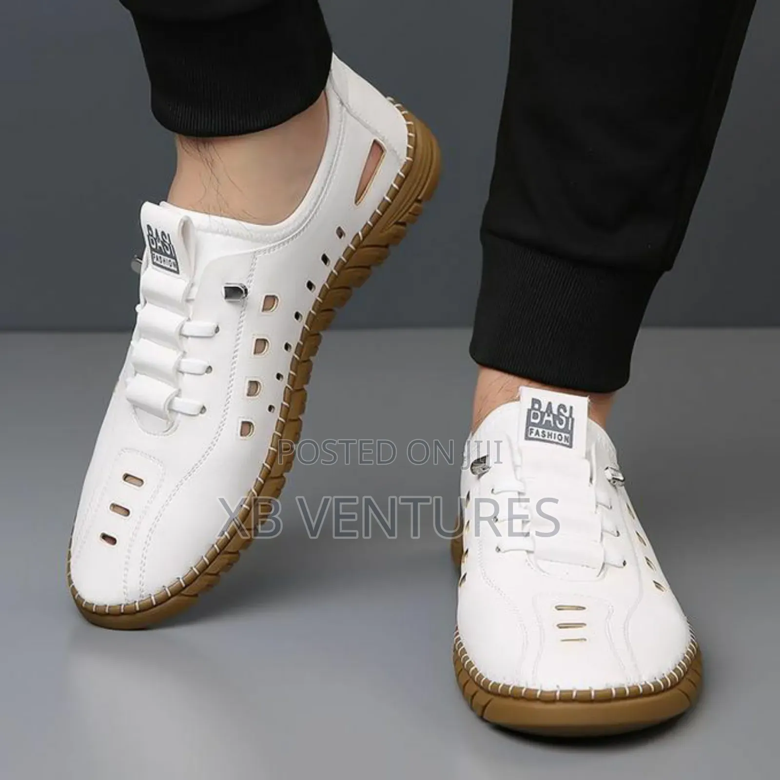 Asphalt Legends Casual Business Shoes - White