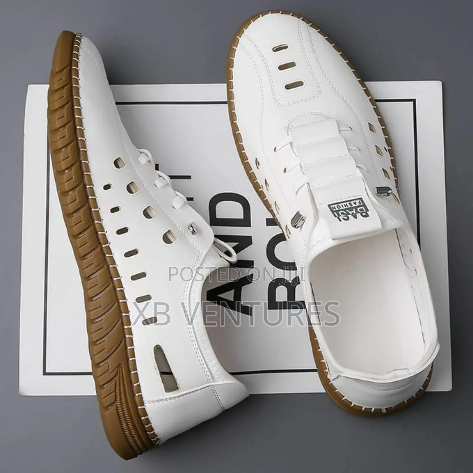 Asphalt Legends Casual Business Shoes - White
