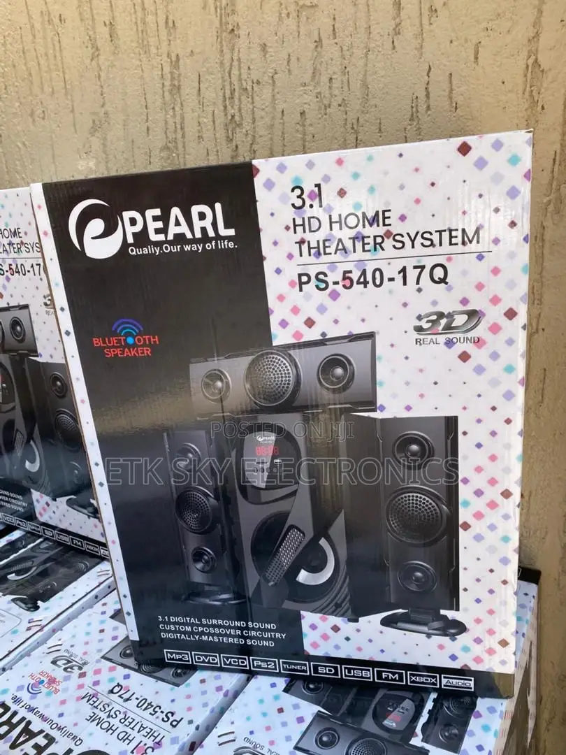 Pearl Ps-540-17q 3d Real Sound Bluetooth Speaker