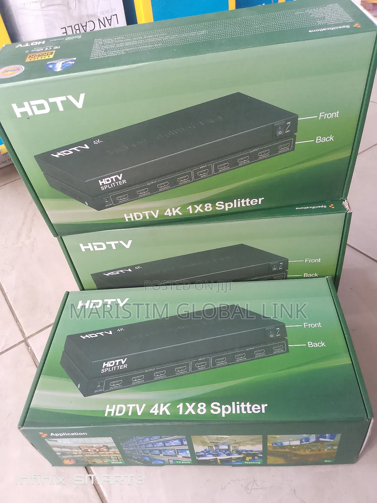 HDTV 1x8 Splitter (8- Way Splitter)