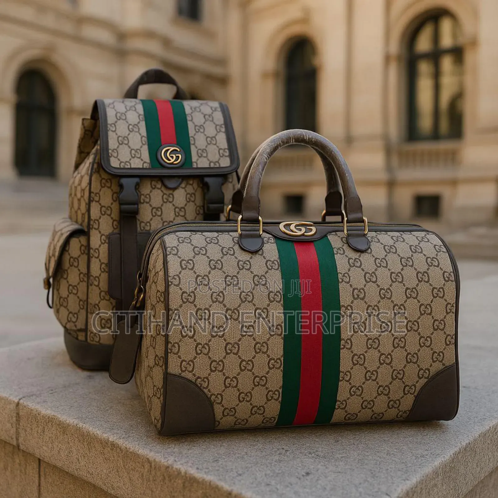 Lovely Duffel and Classy Backpack Set