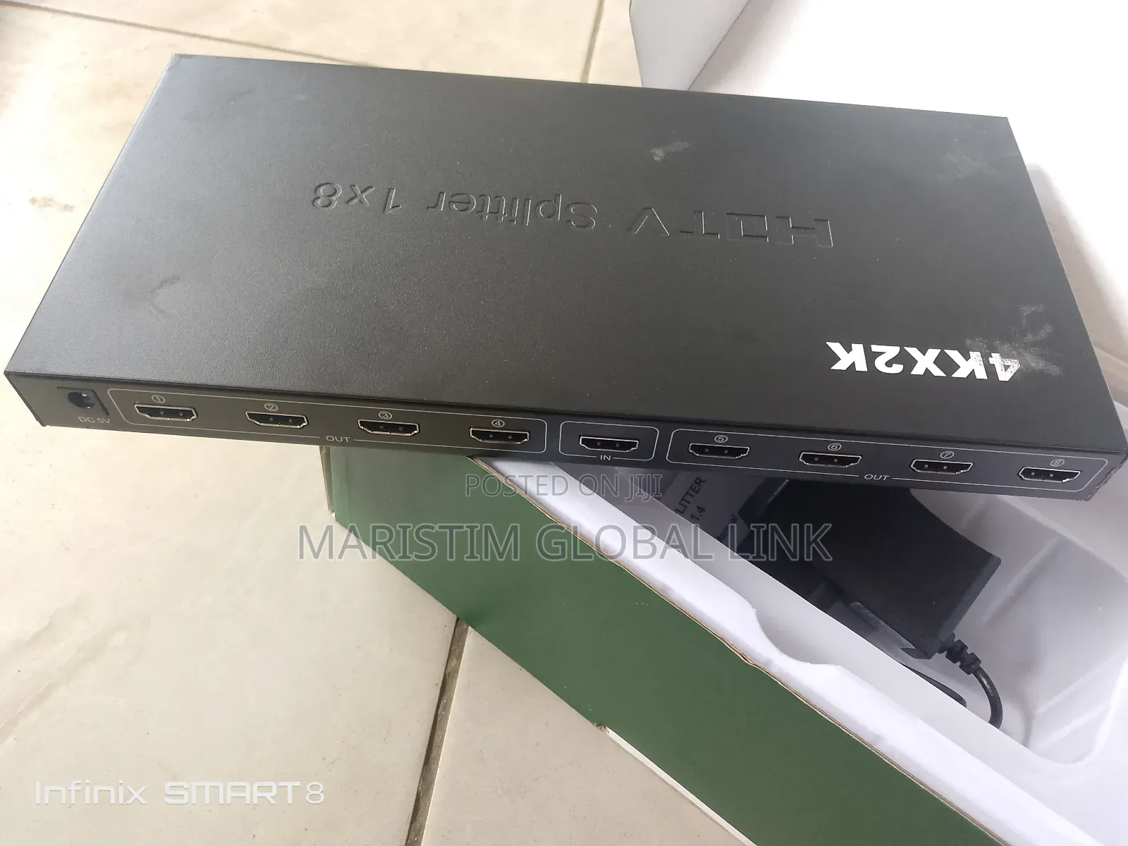 HDTV 1x8 Splitter (8- Way Splitter)