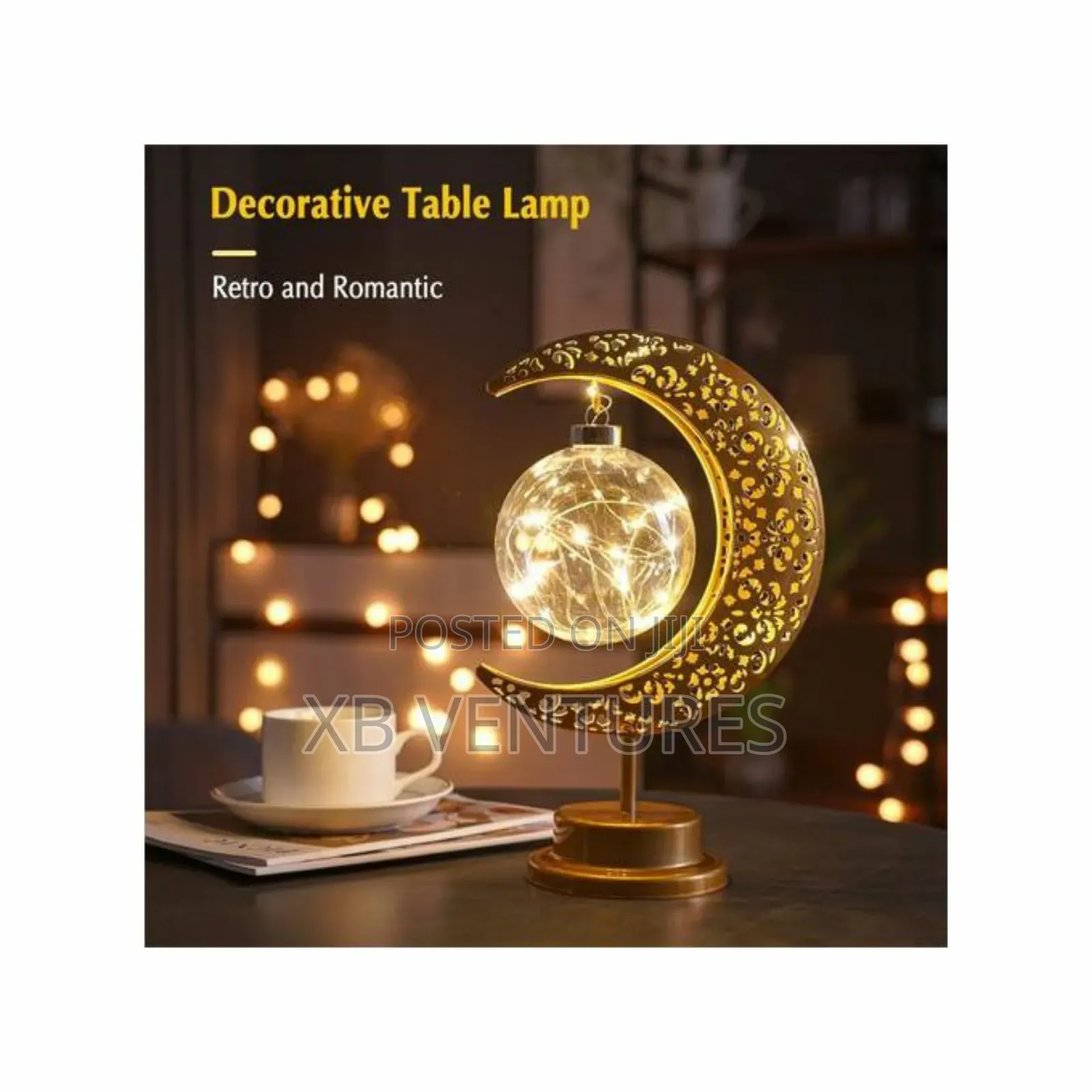 Moon
Led
 Table Lamp
- Gold