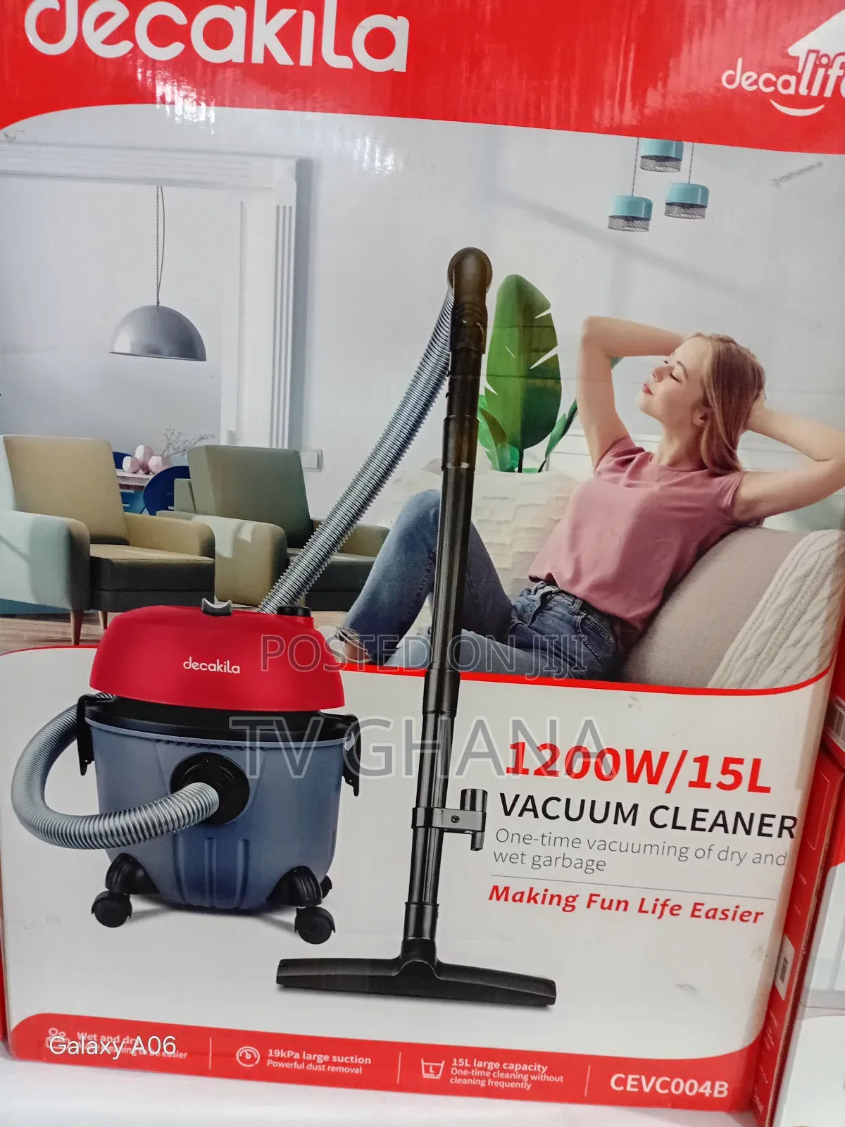 **Strong Suction Vacuum Cleaner – Perfect for Dust Pet Hair**
