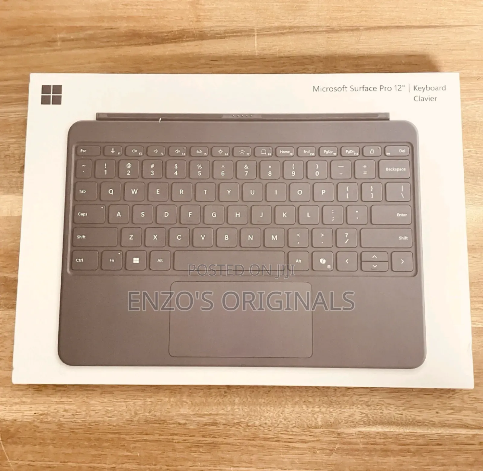 Microsoft Surface Pro 12 Keyboard Black Sealed New Certified Original