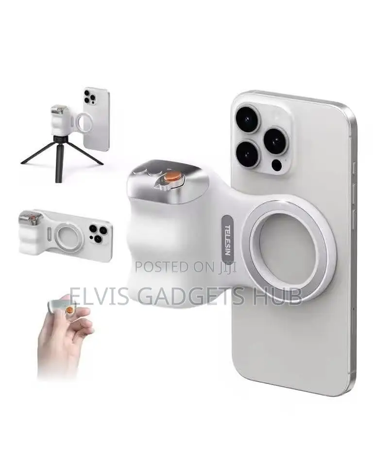 Telesin Magnetic Phone Camera Grip for iPhone/Android Fun Shot