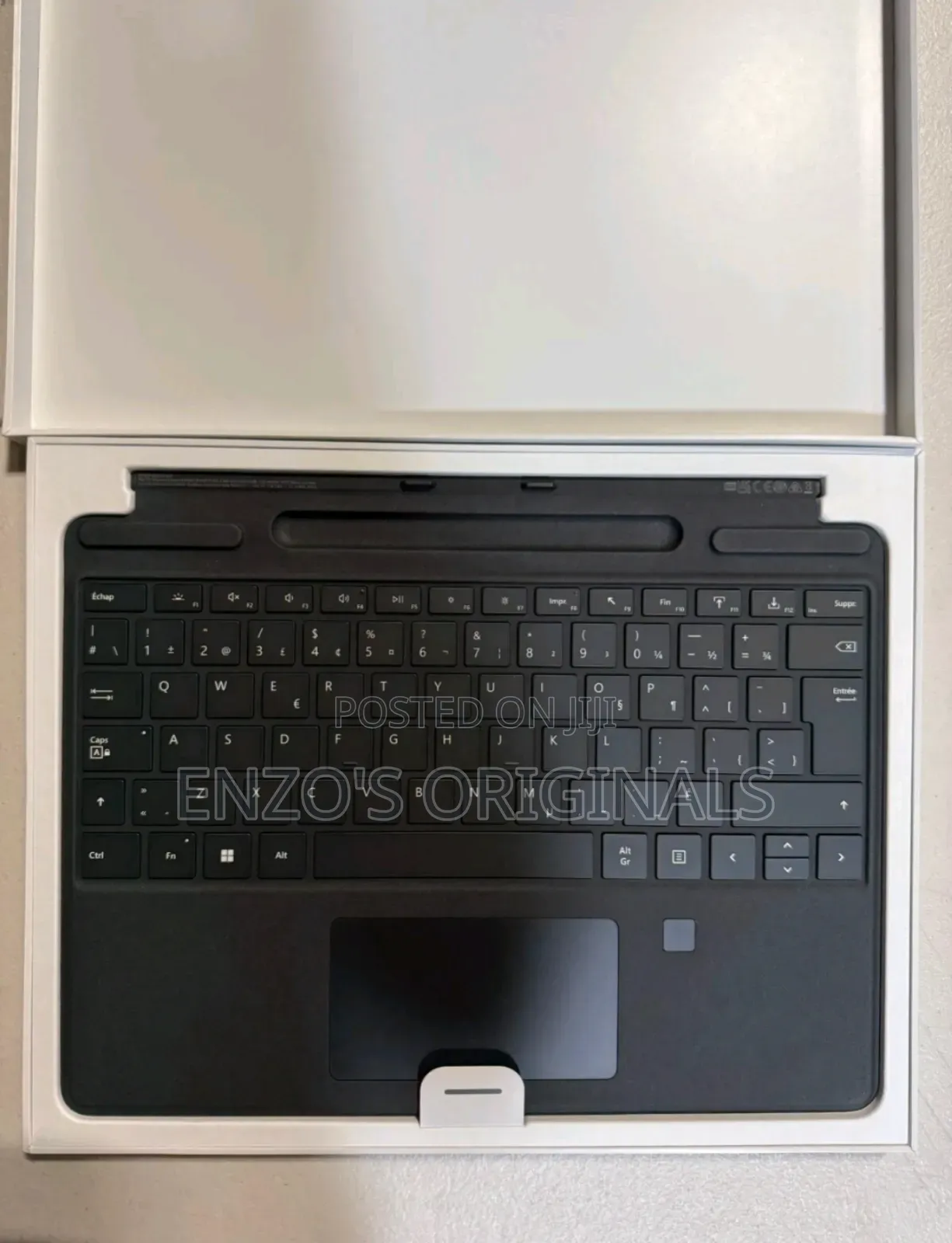 Microsoft Surface Pro 8, 9 , X & 11 Keyboard With Fingerprint Scanner