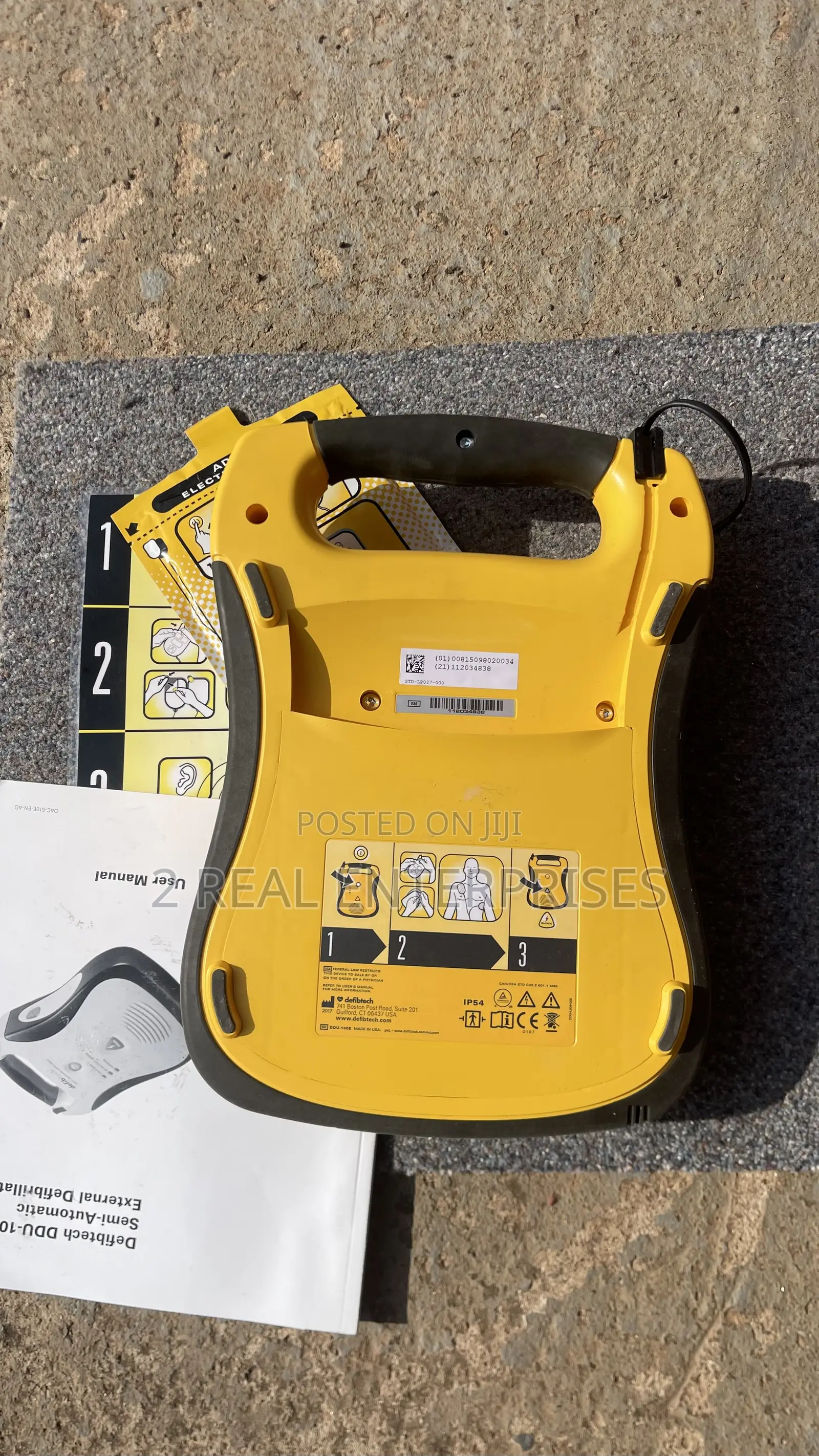 Defibtech Lifeline Automated External Defibrillator Complete From Uk