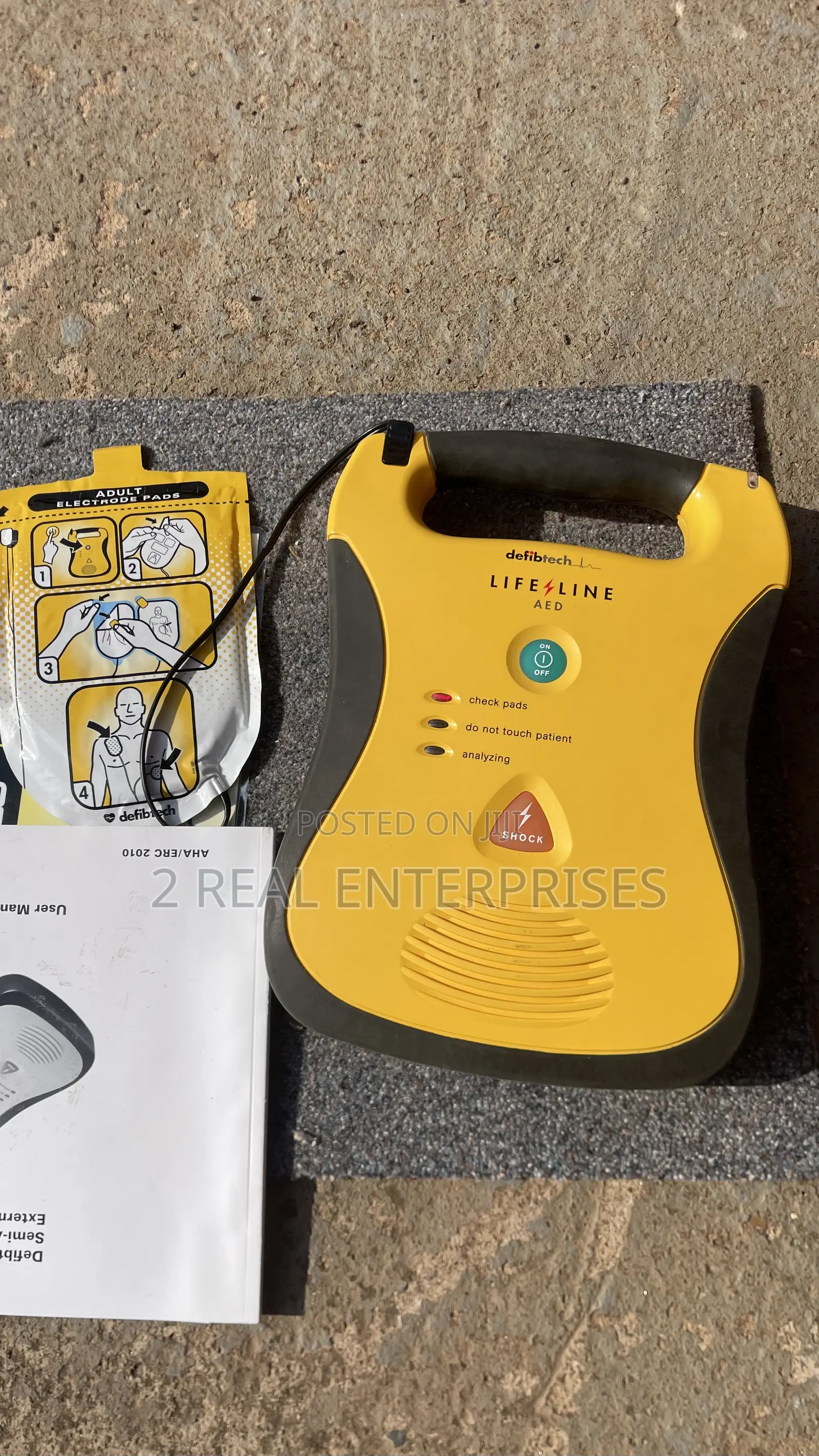 Defibtech Lifeline Automated External Defibrillator Complete From Uk
