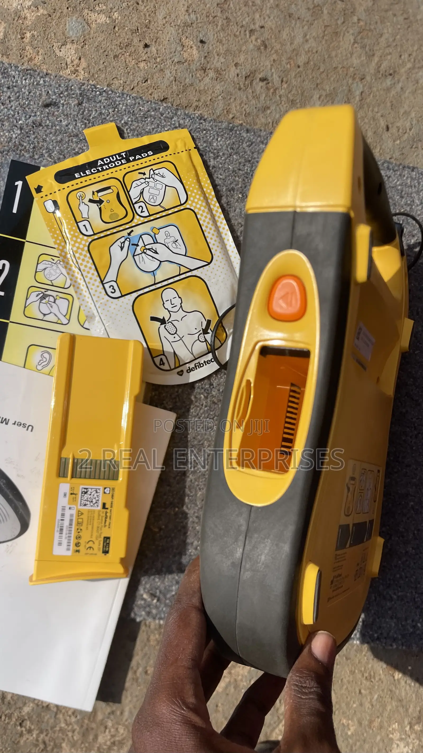 Defibtech Lifeline Automated External Defibrillator Complete From Uk