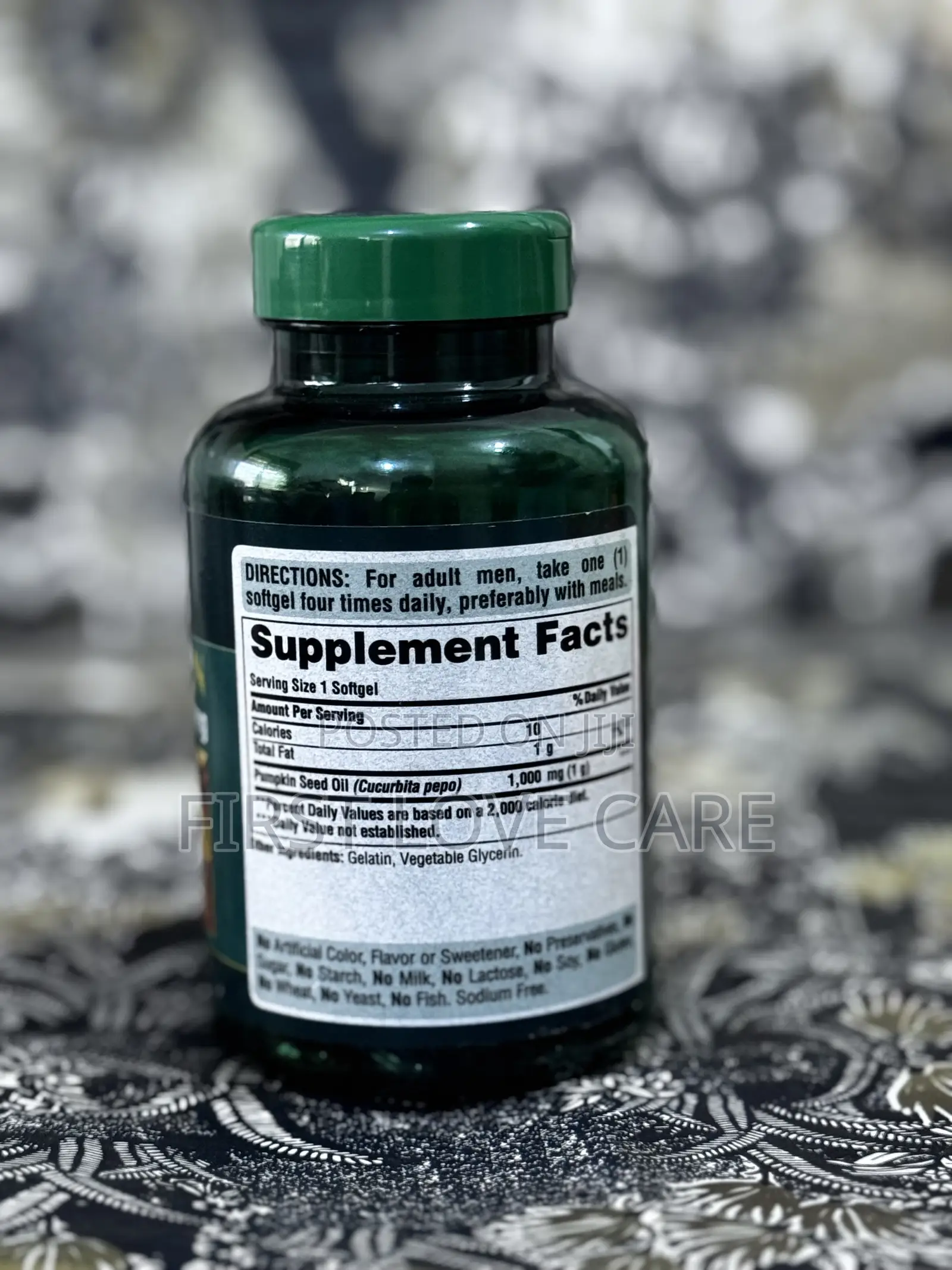 Puritan Pride Pumpkin Seeds Oil 1000mg