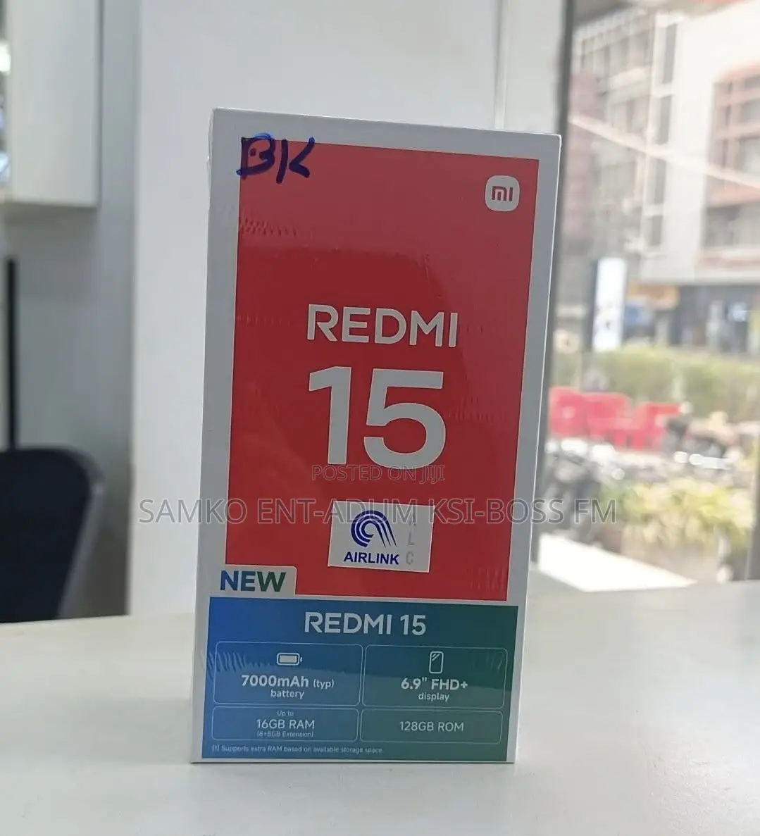 New Xiaomi Redmi 15 128 GB Black