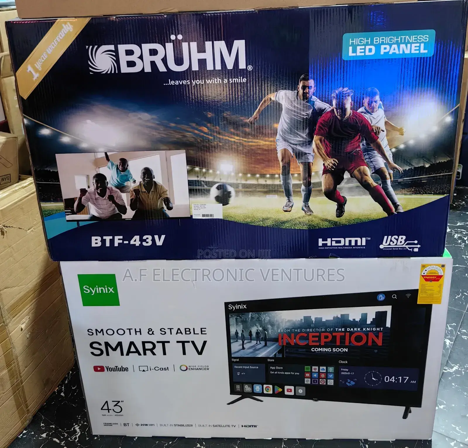 Bruhm 43-Inch Vidaa Smart Tv