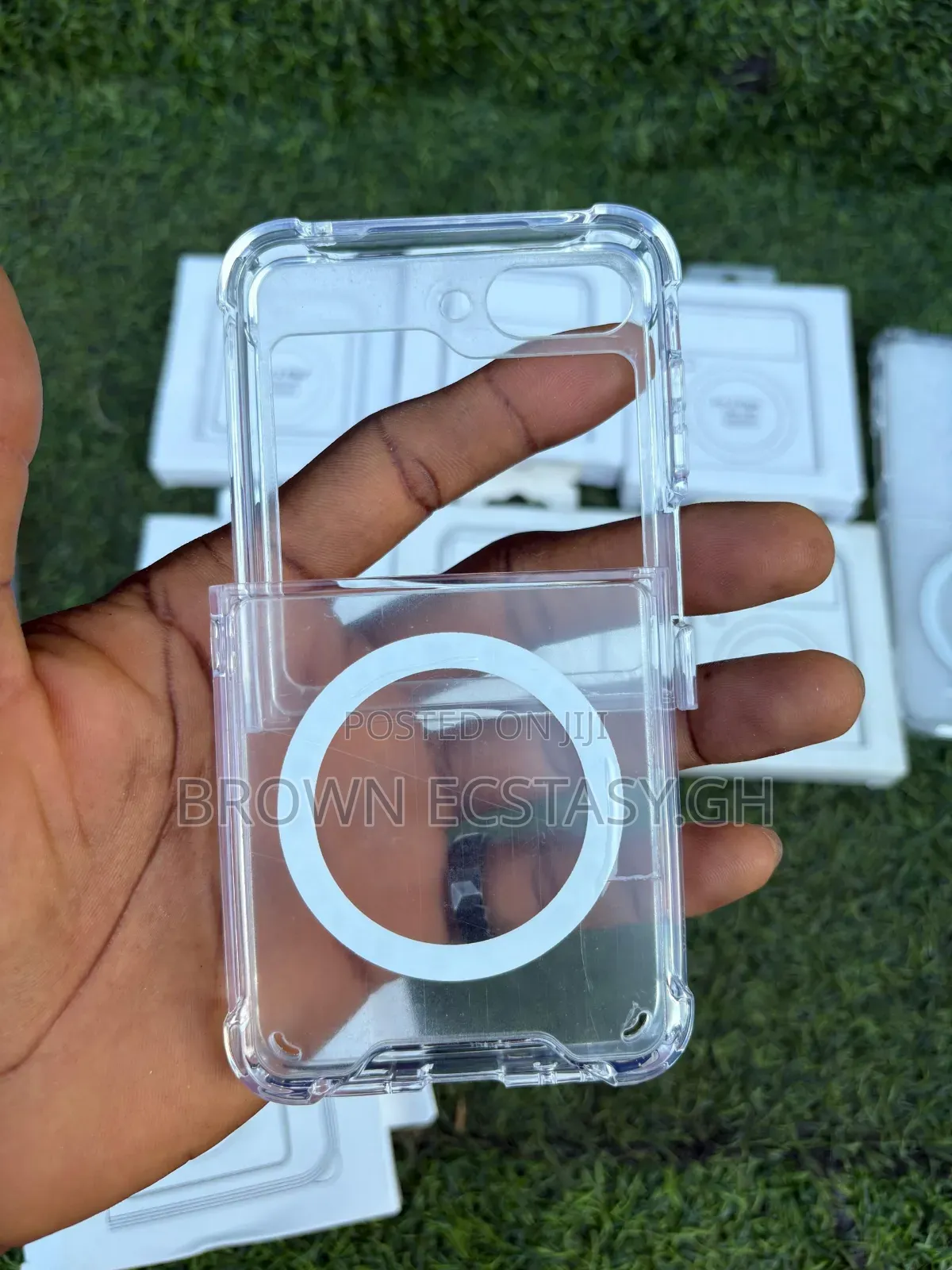 Galaxy Z Flip 3/4/5/6/7 Transparent Case