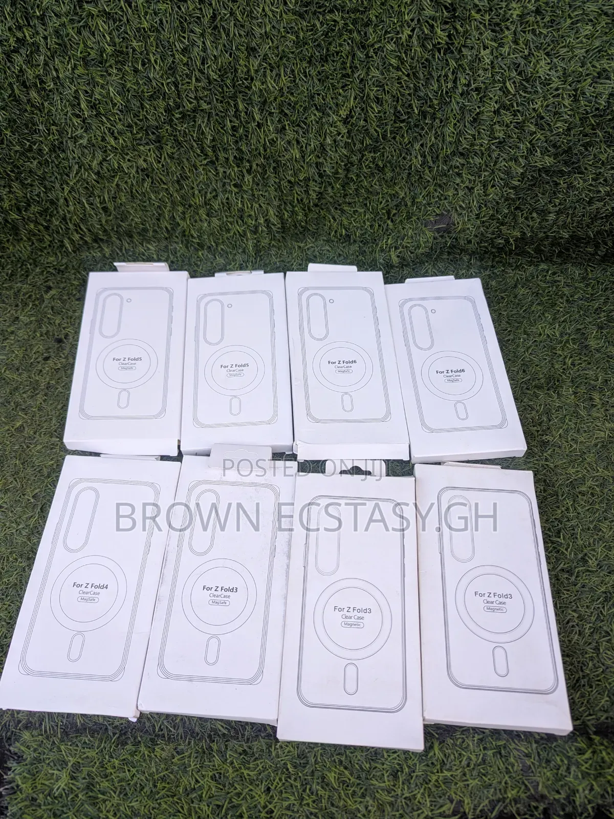 Galaxy Z Fold 3/4/5/6/7/8 Ultra Transparent Case